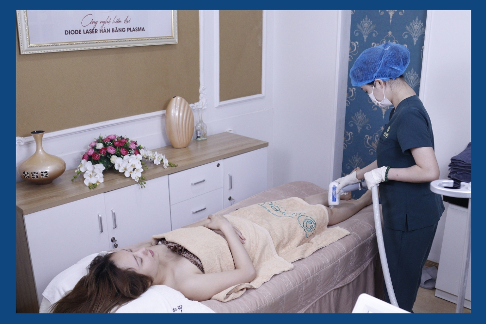 triệt lông diode laser hàn băng tại Anvee Hà nội