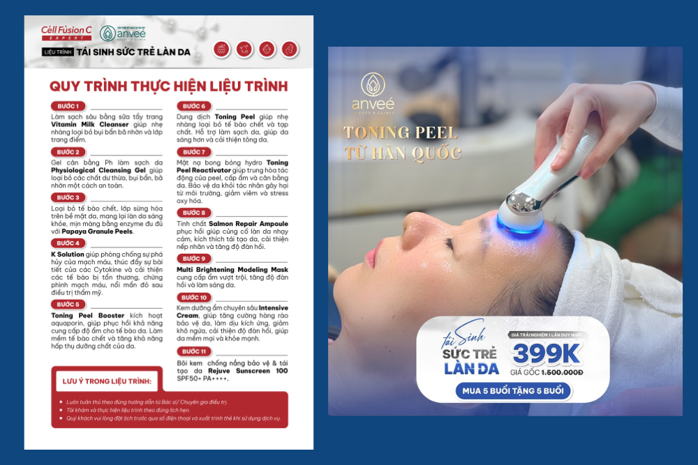 Toning peel ANVEE