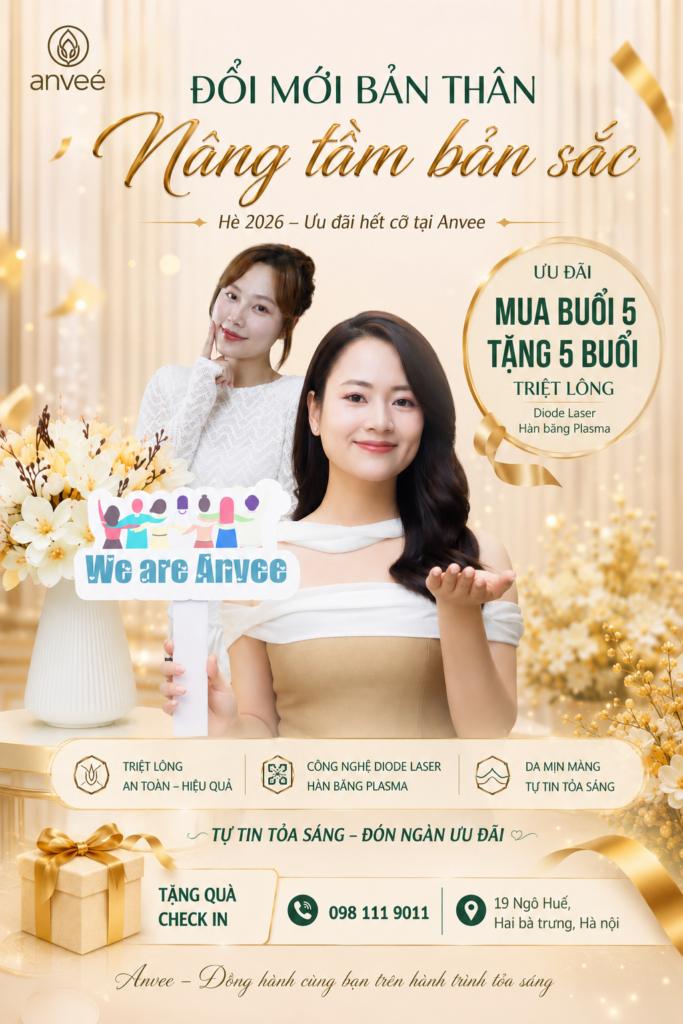 ưu đãi triệt lông ANVEE